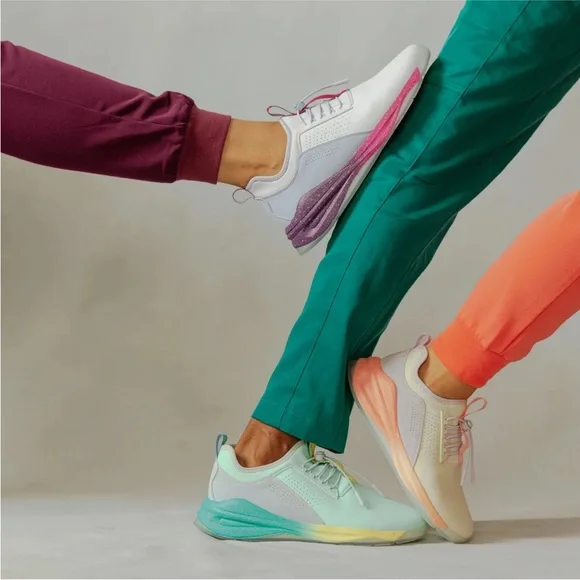 Clove Limited Edition Peach Quartz Shoes Women’s Nursing Clinical Sneakers - Picture 5 of 16